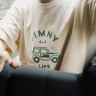 JIMNY 240G重磅 寛鬆 中性 插畫T恤