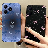 Cool Black Case For Realme C61 C63 C71 Silicone Anti-Fingerprint Full Protection Casing For Realme C