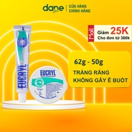 COMBO Eucryl tooth whitening cream 62g and Eucryl teeth whitening powder 50g - Helps brighten teeth,