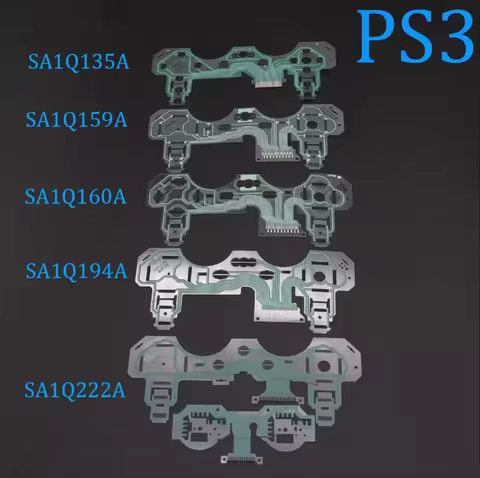 5X Replacement for PS3 Game Controller Conductive Film Keypad Button Ribbon Flex Cable SA1Q194A SA1Q