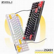 ZIDLI Magnetic Power Z01 Mechanical Keyboard Gaming Internet Cafe LOL Eating Chicken Game Waterproof