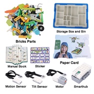 NEW WeDo 2.0 Core Set Robotics STEAM Boxed Kit Compatible with 45300 We-Do Building Blocks DIY Educa