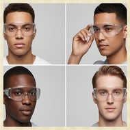 [1fnejakblh.ph] 4 Pcs Anti Fog Safety Goggles Clear Protective Glasses Protective Goggles Lab Goggle