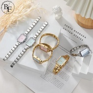 Simple Italian Charm Modular Watch Bracelet DIY Wrist Watch For Mom Dad Friends Gift