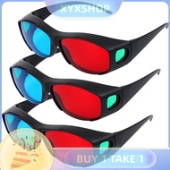 XYX Kính 3D màu xanh đỏ kính 3D phim trò chơi thiết kế chống phân cực