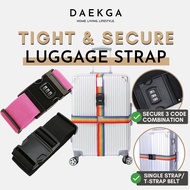 🇸🇬 Luggage Strap with Lock / Luggage Strap Belt / Luggage Belt / Luggage Straps