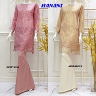 HANANI EXCLUSIVE LACE KURUNG READY STOCK BAJU RAYA NIKAH TUNANG BRIDE PENGANTIN