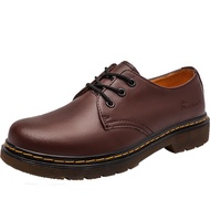 DR.MARTENS ดร.มาร์เทนส์ ดร. Martin 1461 รองเท้าบูทมาร์ติน ข้อสั้น แบบหนัง คลาสสิก 3 รู สําหรับผู้ชาย