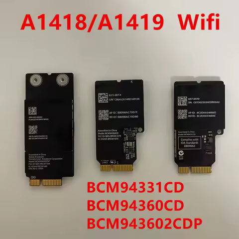 Original Wifi Network card BCD94331CD BCM94360CD BCM943602CDP For iMac 21" A1418 A2116 27" A1419 A21