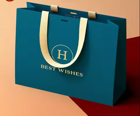 Custom Print Cheap Price Bags Apparel Packaging Bag Kraft Shopping Paper Bags For Packaging With You