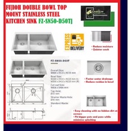 FUJIOH FZ-SN50-D50T   TOP MOUNT SINK