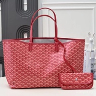 Z9XF Ready Stock Goyard Goyard Dog Tooth Bag Female Vegetable Basket Portable Shopping Bag Large Cap