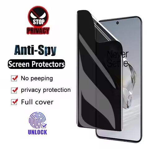 Anti Spy Privacy Hydrogel Film Screen Protector For Vivo iQOO Z9 V2361A iQOO Z9x iQOO Z9 Turbo Y200i