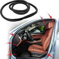 Front Door Frame Rubber Strip Soundproof Windproof Seal Weather Strip Compatible with 2009-2016 BMW 