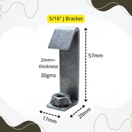 GI C Channel Bracket / J Hook Bracket 5/16 / L Bracket 1pc