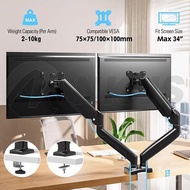 SG Monitor Stand Monitor Bracket Dual Monitor Arm support up to 10 KG and 17-34 inch monitor