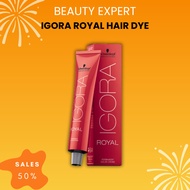 Schwarzkopf Igora Royal Color - 60ml Hair Dye Hair Colour Pewarna Rambut