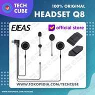 EJEAS Q8 EARPIECE HEADSET MIC EARPHONE MICROPHONE SPEAKER INTERCOM Helmet EJEAS Q8 TYPE C
