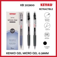 PEN PULPEN GEL KENKO MICRO GEL 0,28MM GROSIR