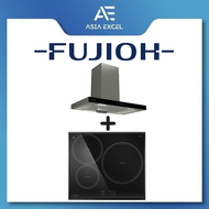 FUJIOH FR-MT1990R 90CM CHIMNEY HOOD + FUJIOH FH-ID5230 3 ZONE INDUCTION HOB