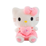 Big Size Cute Sanrio Hello Kitty Pink Melody Plushie Doll Hello Kitty Stuffed Toys Baby Kids Girls B