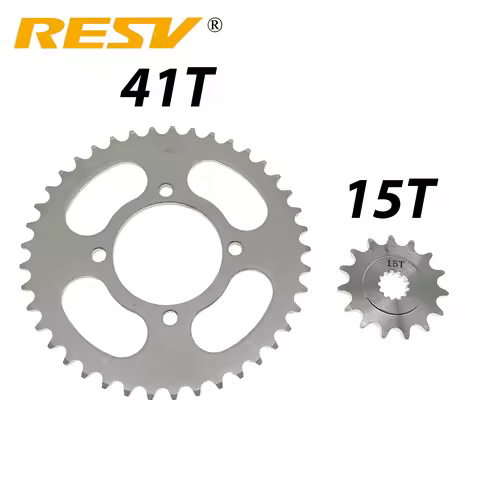RESV 41T 15T for Suzuki DR250 GN250 GT250 GZ250 SP250 TU250 VL250 WJ250 GN GT TU 250 Marauder Disc F