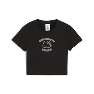 Áo Thun Thời Trang PUMA X HELLO KITTY Nữ Baby Tee