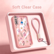 YBD Phone Case For Realme 5 5i 5S C3 C3i 6i Realme Narzo 10 10A 20A INS Style Fresh Summer Flowers S