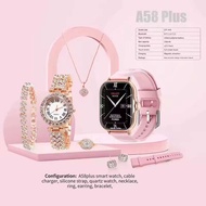 Sets 6 IN 1 A58 Plus Smart Watch Woman Smartwatch