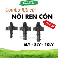 Combo of 100 External Taper Thread Connectors to Head of 6 Cups - 8 Cups - 10 Cups - Lam Anh Automat