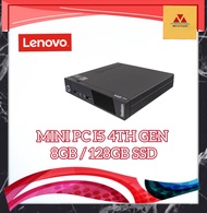MINI PC I5 4TH GEN / 8GB / 128GB SSD / LENOVO MINI PC / REFURBISHED