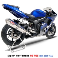 Exhaust Slip On For Yamaha YZF 600 YZF-R6 R6  R6S 1998 to 2006 Exhaust Motorcycle Exhaust Escape Muf