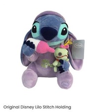 史迪仔紫色睡衣抱甘仔 （迪士尼系列）Original Disney Lilo Stitch Holding