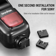 Soonpho Mini Flash Microphone Hot Shoes Cover Suitable for Godox V860 V860IIIS V1 X2T-S Sony