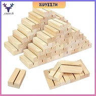 [xiu988.th] Acrylic Sign Holdersr Wood Table Number Stands 40 Pieces for Wood Place Card Holders Pic