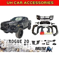 TOYOTA HILUX REVO ROGUE CONVERT TO EURO GR BUMPER GRILLE FENDER BODYKIT VISOR