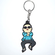 Gangnam Style Rubber Keychain