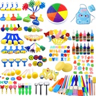 Kids Painting Set | Kids DIY Drawing Set Tools | Washable Paint Brushes | Art and Craft for Kids | W