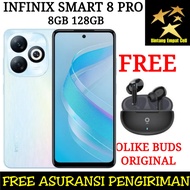 INFINIX SMART 8 PRO 8/128 &  SMART 8 PLUS 4/128 & SMART 8 3/64 GARANSI RESMI