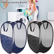 Folding Laundry Basket 75L Collapsible Washing Basket Pop Up Mesh Laundry Hamper Clothes Storage Bin