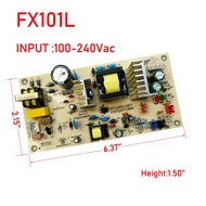 FX-101L ตู้ไวน์แดงคณะกรรมการพลังงานกระดานหลักแหล่งจ่ายไฟอุปกรณ์ตู้เย็น100โวลต์-240โวลต์