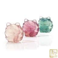 Fluorite Nine-Tailed Fox 3.5cm Popularity Confidence/No Color Selection Random Shipping RY88