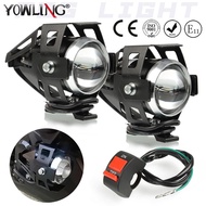 FOR SUZUKI GSF650 BANDIT GSR400 GSR600 GSR750 HAYABUSA Integra 750 LED Headlight Spot Light Head Lam