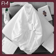 Áo sơ mi nam cổ trụ tay dài thời trang nam lịch lãm - FORMEN SHOP – FMSTT002