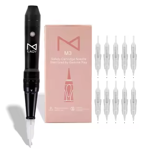 M Permanent Makeup Machine Wireless Microblading and Microshading Device for Eyebrow Tattooing Lip A