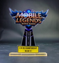 Plakat Akrilik Custom / Esport/Mobile Legend/Thropy Piala