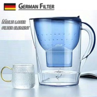 [Ready Stock] Filter Kettle 3.5L Fliter Pitcher Alkaline Water Fitler Jug Changing Reminder LCD Disp