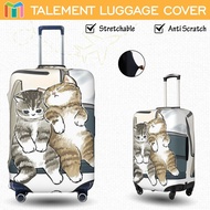 Luggage Protector Cover Mofusand Personalized Suitcase cover Stretchable Luggage Accessories Anti Sc