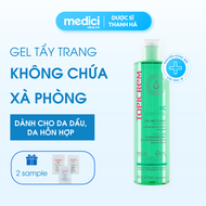 Sữa rửa mặt dạng gel dành cho da dầu mụn hỗn hợp TOPICREM AC PURIFYING CLEANSING GEL 200ml