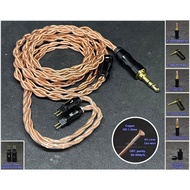 OFC copper headphone wire 1.2mm CNY 4 - Connector 2pin 0.78mm